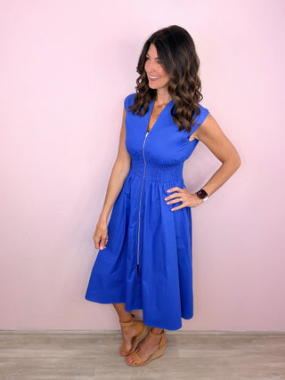 Confident & Classic Midi Dress