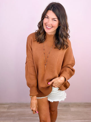 Always In Style Sweater (Camel)