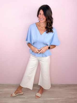 Polished Ease Top (Blue)