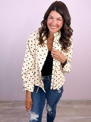 Dot & Dwell Jacket (Ecru)