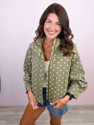 Dot & Dwell Jacket (Olive)