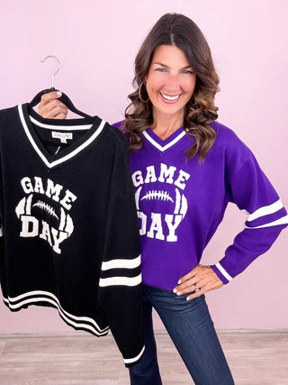 Game Day Varsity Sweater