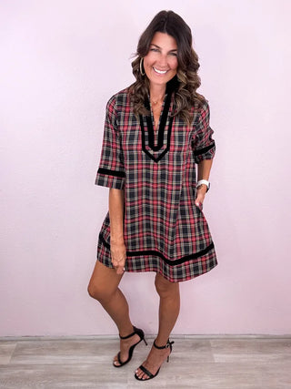 Harvest Check Dress