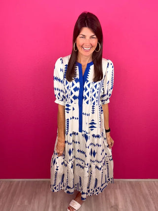 Here We Are Midi Dress