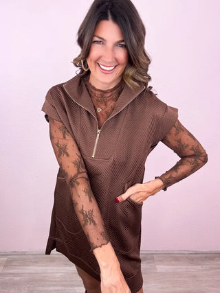 Agenda Takeover Shifter Dress