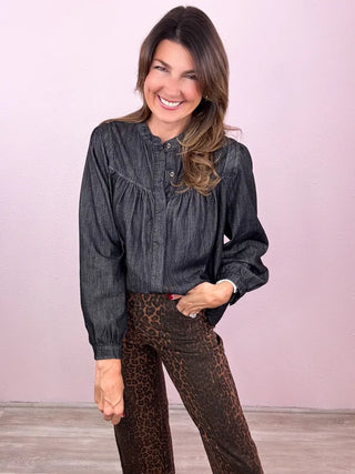 Updated Style Denim Top