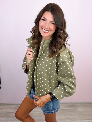 Dot & Dwell Jacket (Olive)