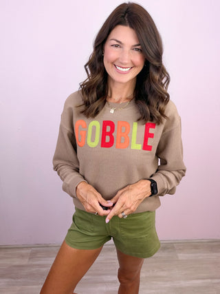 Gobble Cozy Cord Pullover