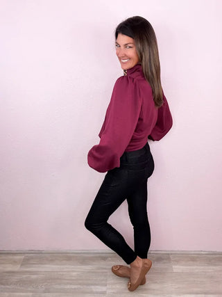 Cotton-blend 5-pocket Skinny Jeggings