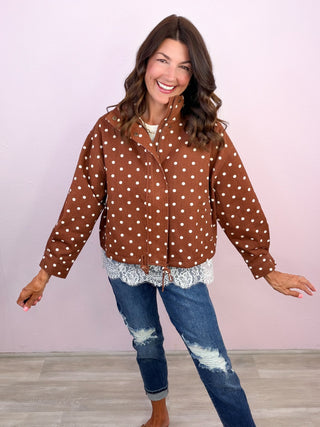 Lace Affair Top (Ecru)
