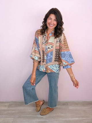 Patchwork Pretty Top