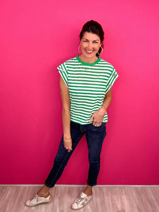 MICA Dark Wash Ankle Skinny Denim