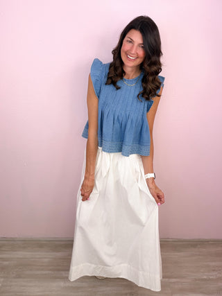 Effortless Moment Maxi Skirt