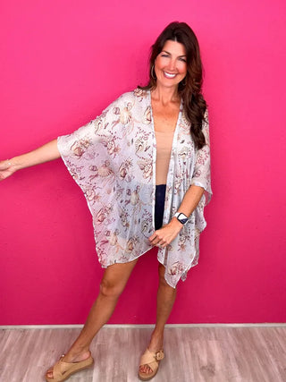 Sun & Seashells Mindset Kimono
