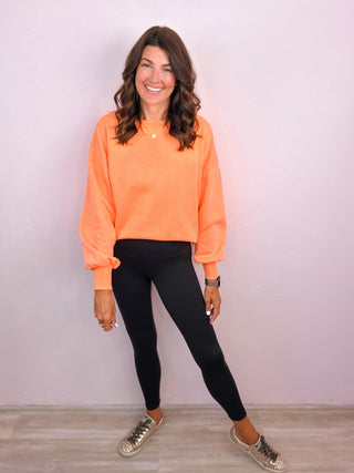 The Everyday Essential Sweatshirt - Orange