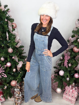 Effortless Agenda Denim Overalls