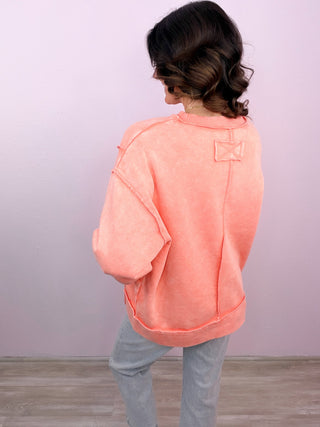 Acid Washed Pullover