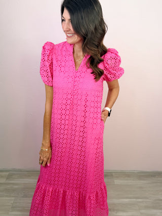 Meadow Whisper Midi Dress