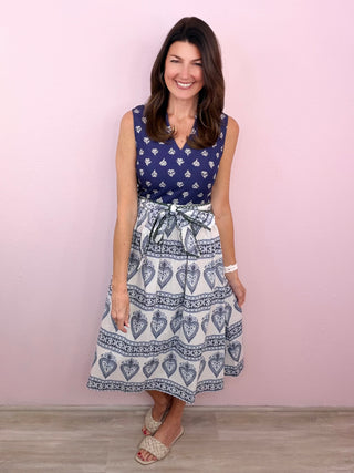 Romantic Story Midi Dress