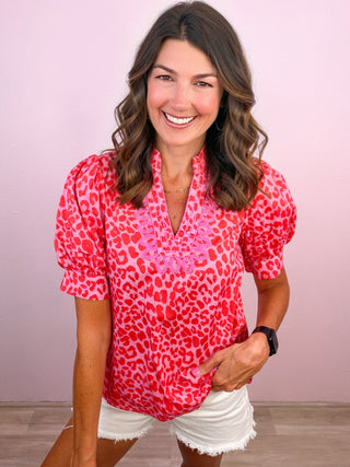Statement Maker Top (Pink)