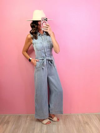 Denim Divine Jumpsuit