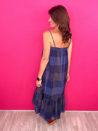 Cue The Charm Midi Dress