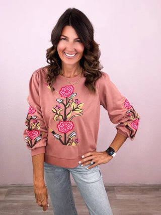 Feminine Vibes Pullover