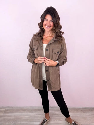 Oversized Fleece Shacket