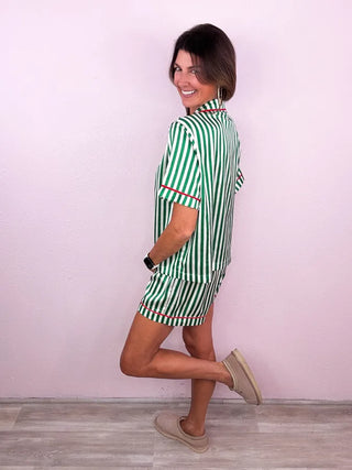 LMTD! Santa's Favorite Silk Pajama Set