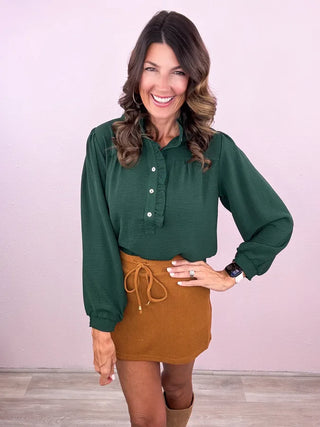 Well Loved Ribbed Skort