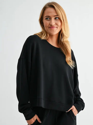 Essential Relaxed Suba Knit Pullover