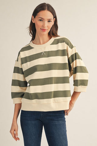 Off Duty Favorite Pullover (Olive)