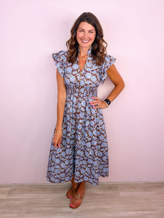 Grace in Bloom Midi Dress