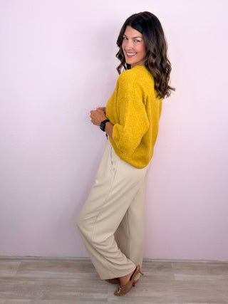 Fifth Avenue Pants (Ecru)
