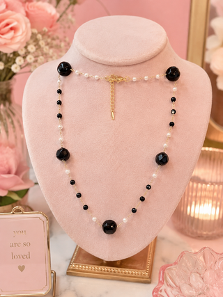 Midnight Pearl Necklace