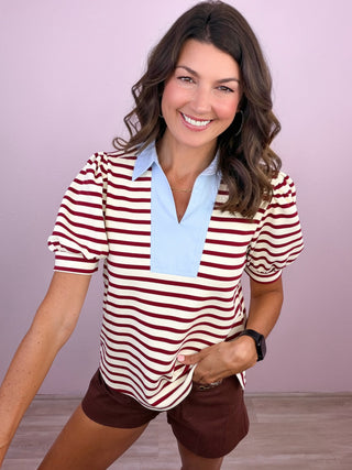 Hampton Stripe Top