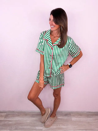 LMTD! Santa's Favorite Silk Pajama Set