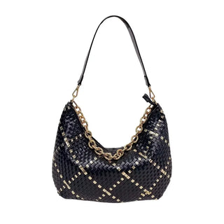 Pretty Simple© Sienna Slouchy Woven Shoulder Bag