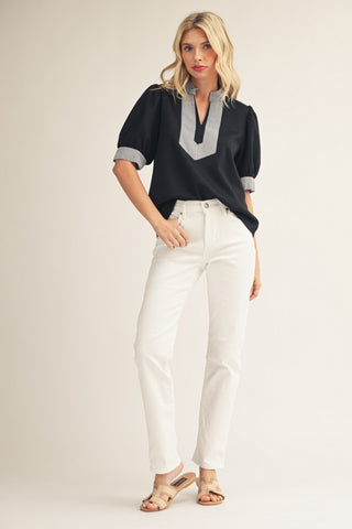 Effortlessly Elevated Top