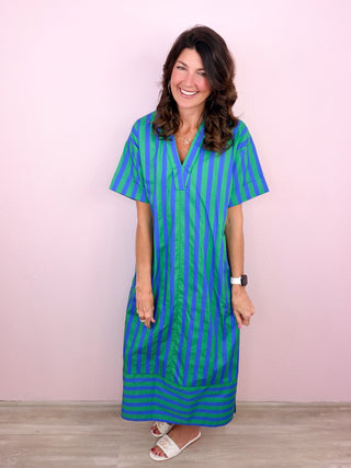 Bold Moves Midi Dress