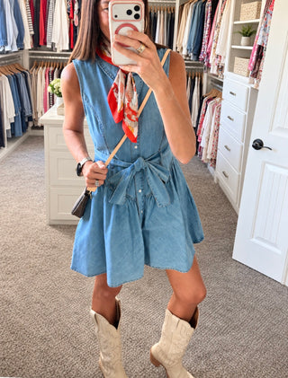 Effortless Beauty Denim Dress