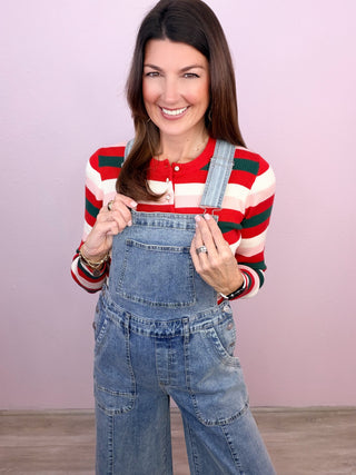 Effortless Agenda Denim Overalls
