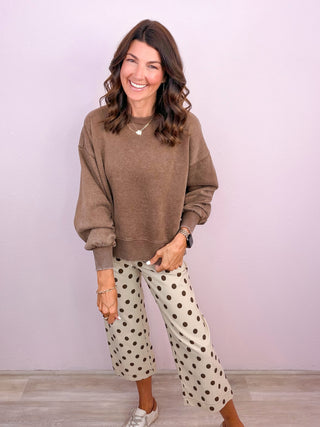 The Everyday Essential Sweatshirt - Mocha
