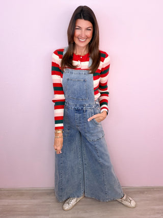 Effortless Agenda Denim Overalls