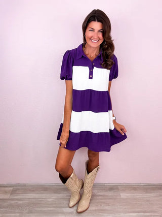 Sideline Sweetheart Dress