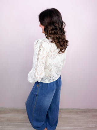 Sweet Grace Lace Top