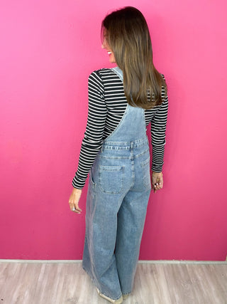 Effortless Agenda Denim Overalls