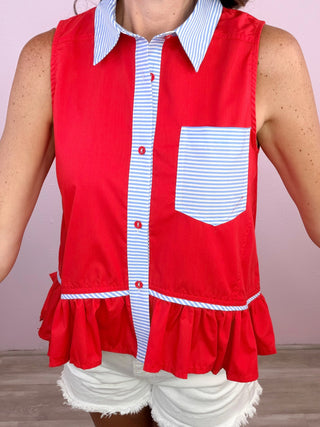 Color Crush Top (Red)