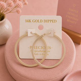 Easy Style Hoops (Silver)