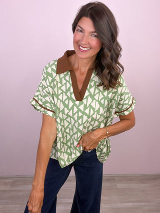 Wear It Well Top (Green)
